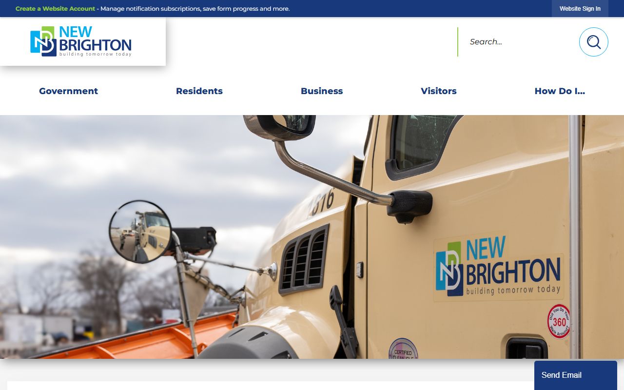 City of New Brighton website for New Brighton residents directory search